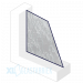 Figuurglas Delta mat-blank 4mm | Enkelglas