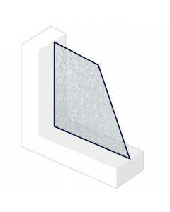 Figuurglas Byzanthijn grof  4mm | Enkelglas