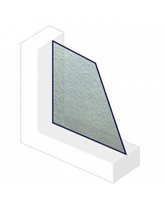 Figuurglas Chincilla - Nerts 4mm | Enkelglas