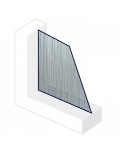 Figuurglas Cotswold 4mm | Enkelglas