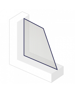 Figuurglas Master Point blank - 4mm | Enkelglas
