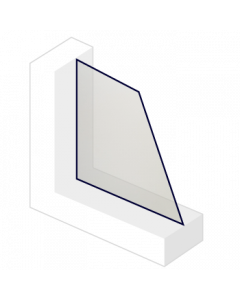 Enkel gehard veiligheidsglas *satijn/ets*   8mm