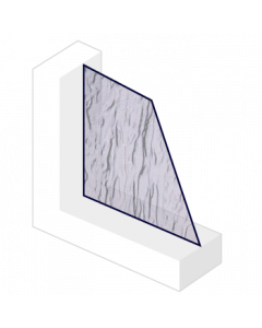 Figuurglas Silvit blank - 4mm | Enkelglas