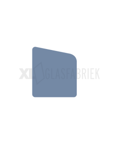 Glaslat 17×15 mm Wit
