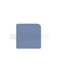 Glaslat 17×17 mm recht wit