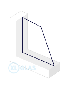 Spiegeldraadglas blank 4mm