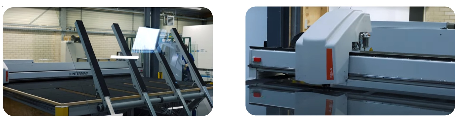 Snijmachine glas op maat